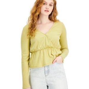 NWT Hippie Rose Peplum top size small